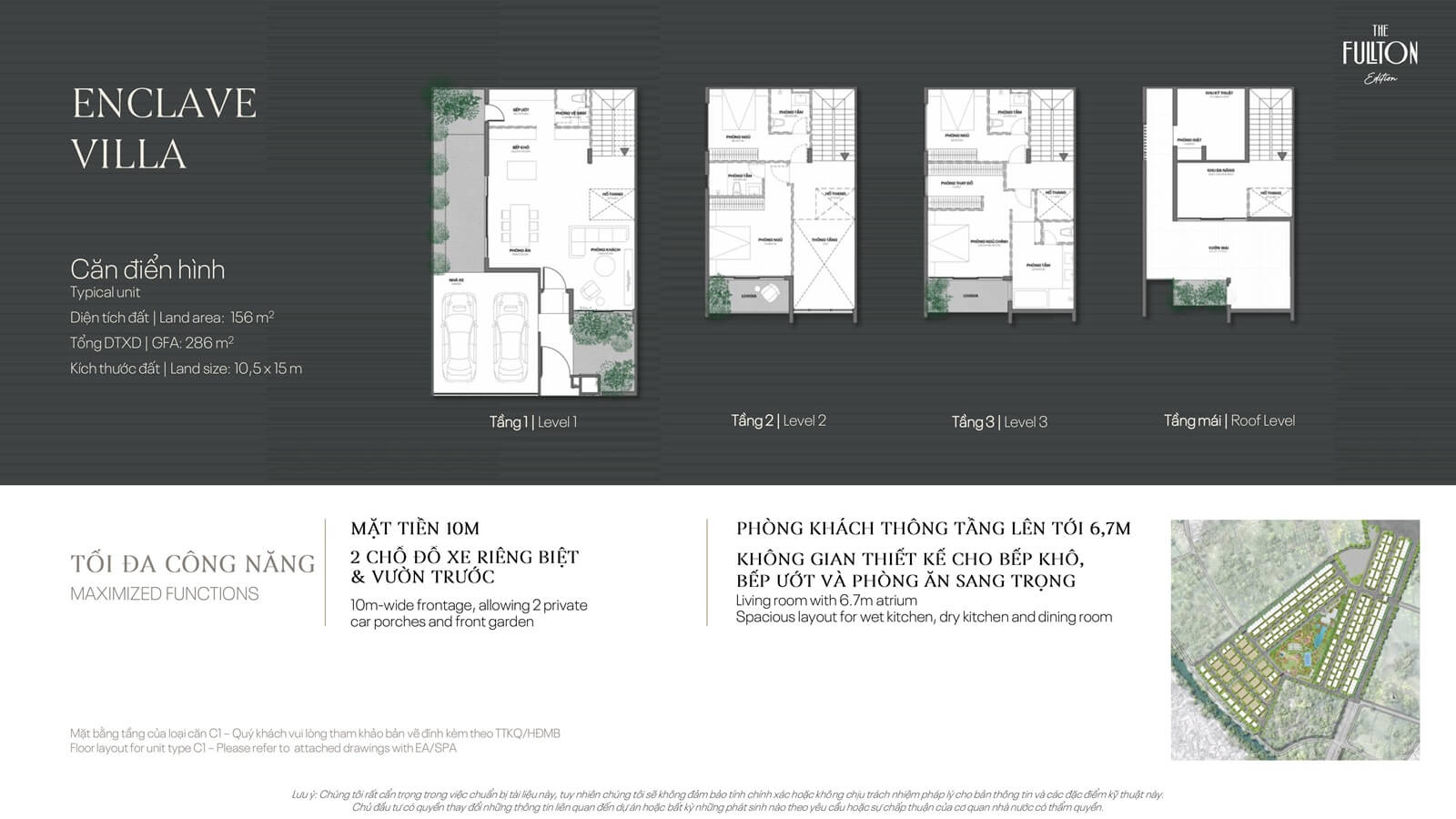 biệt thự tứ lập the fullton capitaland hưng yên