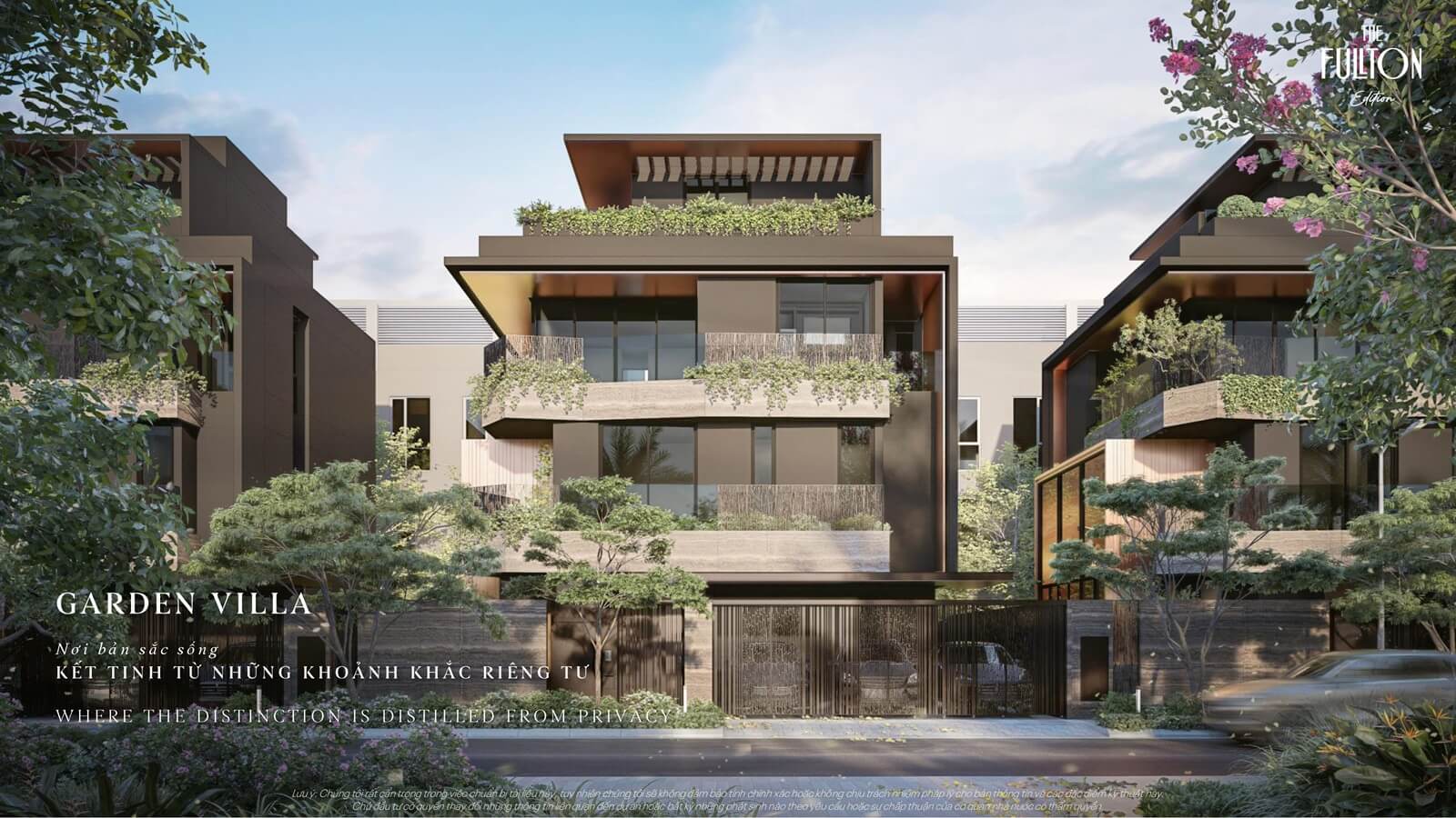 garden villa dự án the fullton capitaland hưng yên