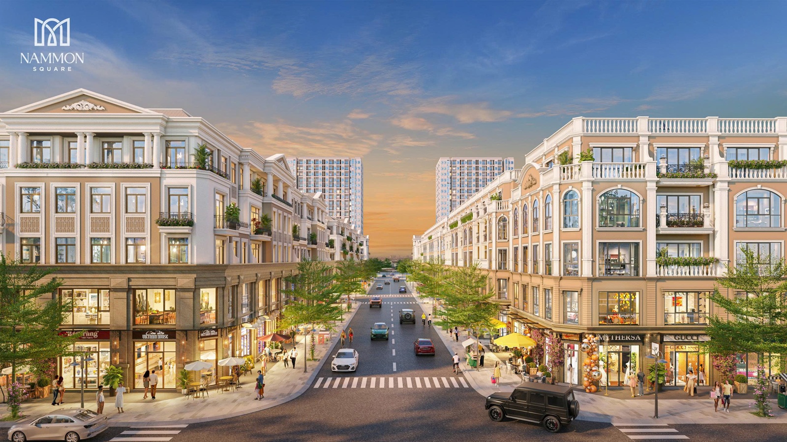 dự án nammon square thường tín