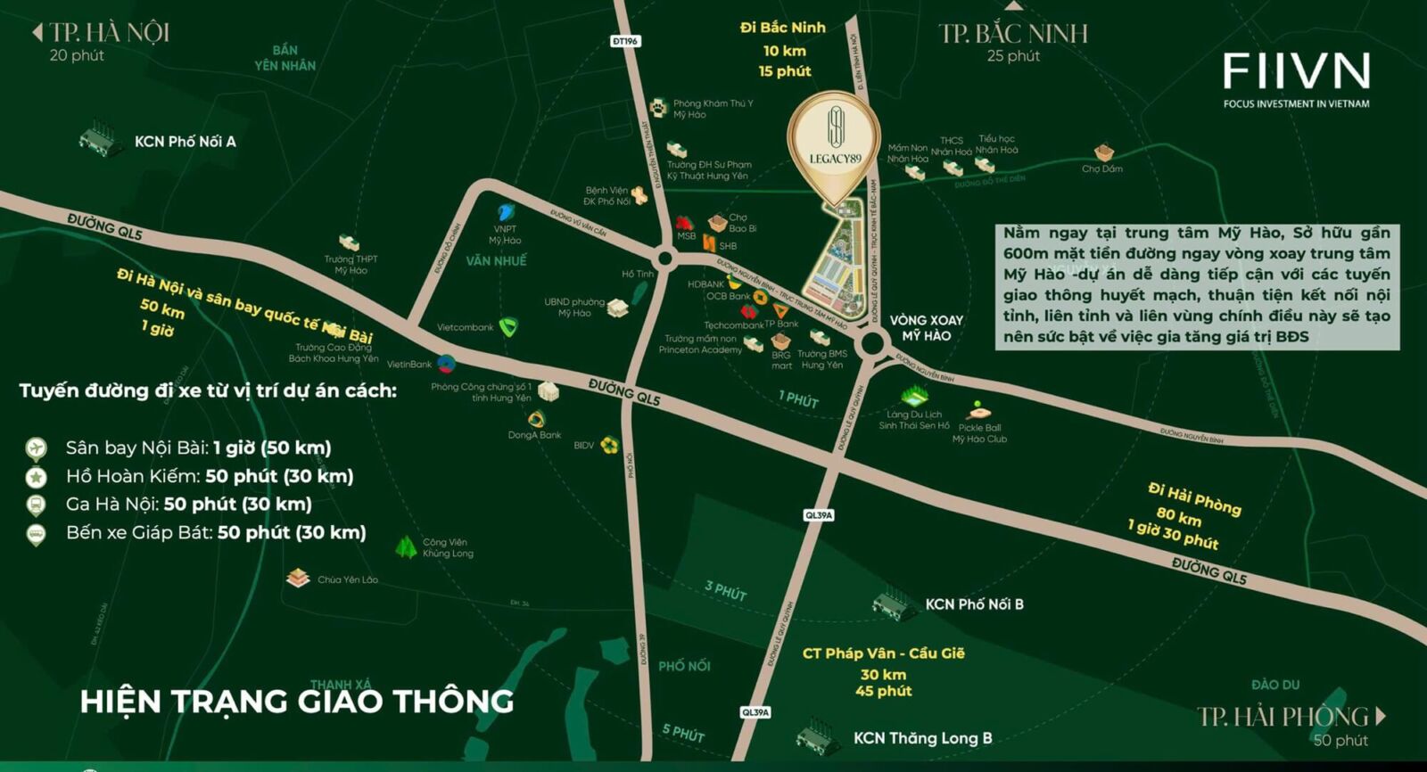 vị trí dự án legacy 89 hưng yên